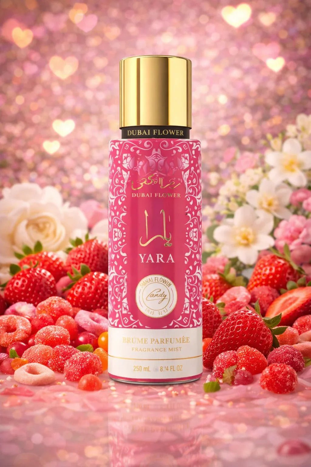 Brume Corporelle Yara Candy – Dubai Flower - Aromelis - Dubai Flower